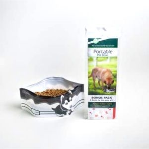 New Portable Pet Bowl Bonus Pack - 2 bowls for the price of 1